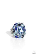 Load image into Gallery viewer, Perfectly Park Avenue - Blue Ring Paparazzi
