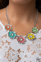 Load image into Gallery viewer, Playful Posies Multi Paparazzi Life of the Party Necklace July 2023
