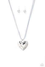 Load image into Gallery viewer, Confident Courtship - Silver Necklace - Paparazzi (Coming Soon)
