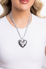 Load image into Gallery viewer, Confident Courtship - Silver Necklace - Paparazzi (Coming Soon)
