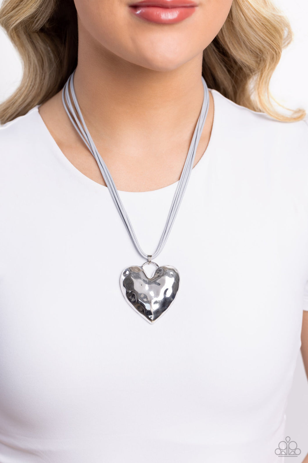 Confident Courtship - Silver Necklace - Paparazzi (Coming Soon)
