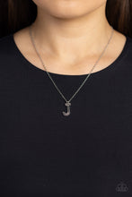Load image into Gallery viewer, &quot;LEAVE YOUR INITIALS&quot; SILVER &quot;J&quot; NECKLACE &amp; EARRING SET
