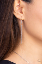 Load image into Gallery viewer, &quot;LEAVE YOUR INITIALS&quot; SILVER &quot;J&quot; NECKLACE &amp; EARRING SET
