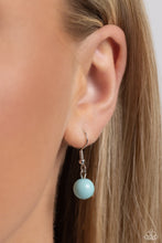 Load image into Gallery viewer, &quot;SCHOOL TEACHER&quot; BLUE LANYARD NECKLACE &amp; EARRING SET
