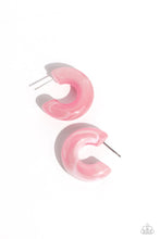 Load image into Gallery viewer, Acrylic Acclaim - Pink Earrings
