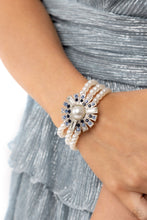 Load image into Gallery viewer, Gatsby Gallery Necklace &amp; Gifted Gatsby Bracelet Set - Blue
