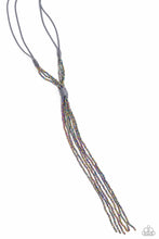 Load image into Gallery viewer, Knotted Karma Necklace__Silver__Multi

