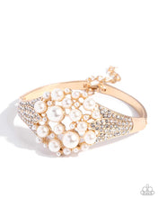 Load image into Gallery viewer, Paparazzi~ Royal Red Carpet Bracelet   - Gold EMP 2024 Week 1  Exclusive
