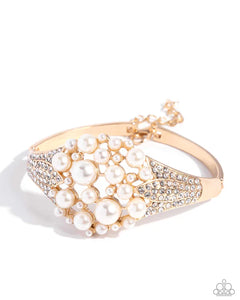 Paparazzi~ Royal Red Carpet Bracelet   - Gold EMP 2024 Week 1  Exclusive