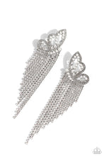 Load image into Gallery viewer, Aerial Accent - White Earrings
