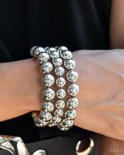 Load image into Gallery viewer, &quot;Refreshing Raindrops&quot; Silver Fashion Fix Bracelet OCtober 2024
