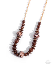 Load image into Gallery viewer, Paparazzi Cheetah Club - Brown Necklace
