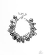 Load image into Gallery viewer, Charming Change - Silver Heart Charm Bracelet
