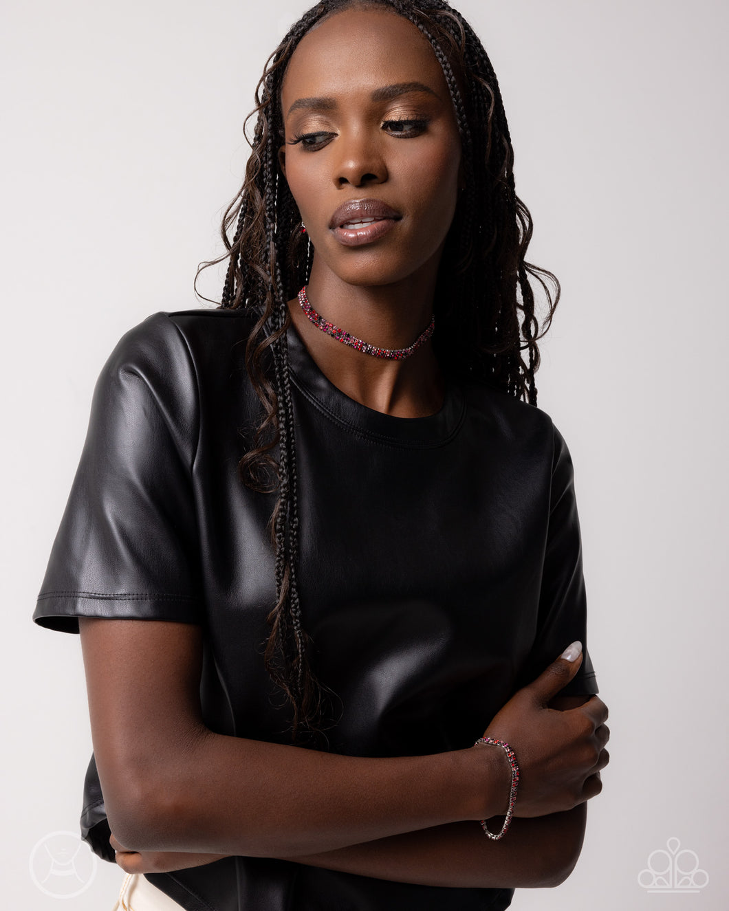 Complete Look - Teriffic Trio Necklace & Thrilling Trio Bracelet