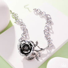 Load image into Gallery viewer, Whimsical Appearance - Silver Rose Short Necklace - EMP 2025 Week 1 Exclusive

