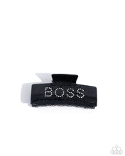 Load image into Gallery viewer, Boss Backdrop - Black Hair Clip
