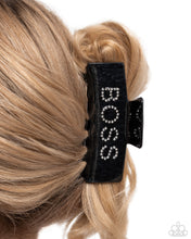 Load image into Gallery viewer, Boss Backdrop - Black Hair Clip
