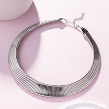 Load image into Gallery viewer, Fringe Formal - Silver Bar Short Necklace - 2025 EMP Exclusive Week 2
