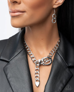 Bold Buckle Silver Curb Chain - 2025 Convention Exclusive