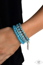 Load image into Gallery viewer, Day Trip Trinket - Blue Paparazzi Bracelet

