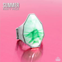 Load image into Gallery viewer, Never Say TIE DYE - Green  Ring
