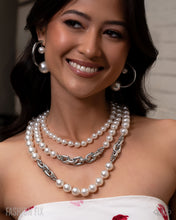 Load image into Gallery viewer, Profuse Poise - white - Fiercely 5th Ave March 2026 Fashion Fix Earrings
