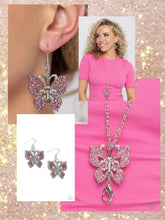Load image into Gallery viewer, Bejeweled Breeze - 2pc Set - Pink (Earrings Not Available)
