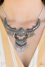 Load image into Gallery viewer, Rogue Vogue ~ Silver Necklace Set (Fashion Fix Exclusive)

