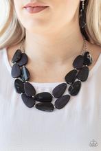 Colorfully Calming - Black Necklace - Barbara Towles Masterson's Store