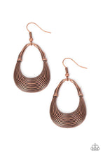 Load image into Gallery viewer, Terra Timber - Copper Paparazzi Earrings

