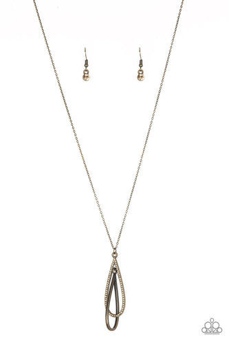 Step Into The Spotlight - Brass - Necklace - Barbara Towles Masterson's Store