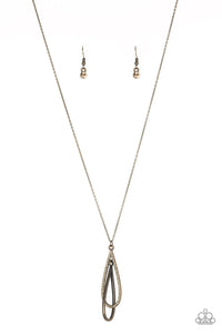 Step Into The Spotlight - Brass - Necklace - Barbara Towles Masterson's Store