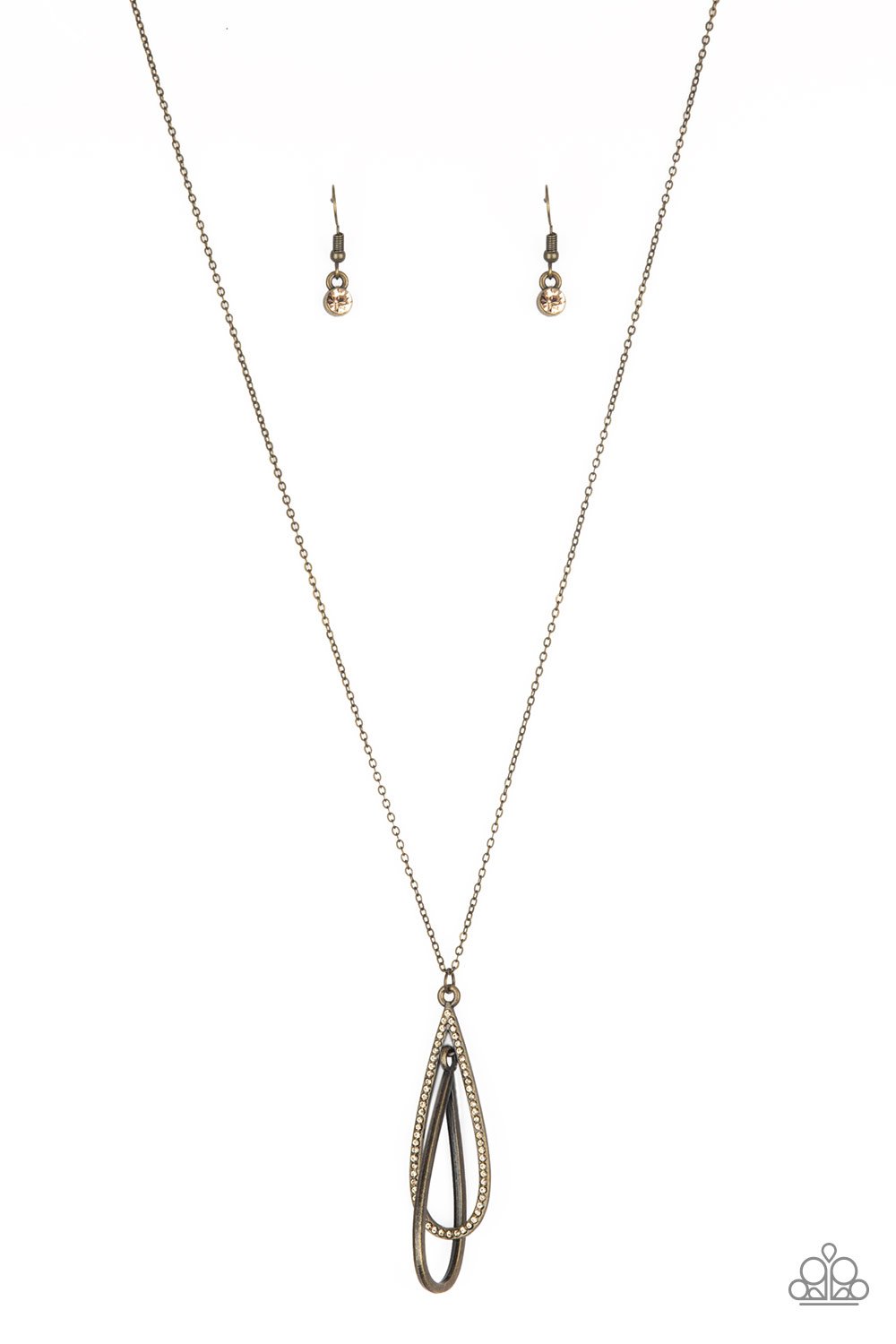Step Into The Spotlight - Brass - Necklace - Barbara Towles Masterson's Store