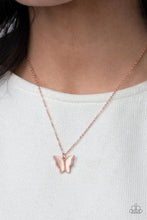 Load image into Gallery viewer, “Butterfly Prairies&quot; – Copper - Necklace - Barbara Towles Masterson&#39;s Store
