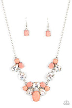 Load image into Gallery viewer, “Ethereal Romance&quot; – Orange/Coral - Necklace - Barbara Towles Masterson&#39;s Store

