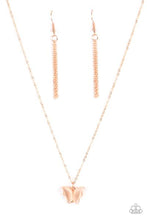 Load image into Gallery viewer, “Butterfly Prairies&quot; – Copper - Necklace - Barbara Towles Masterson&#39;s Store
