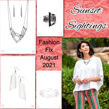 Load image into Gallery viewer, Sunset Sightings - Complete Trend Blend - Fashion Fix August 2021 - Barbara Towles Masterson&#39;s Store
