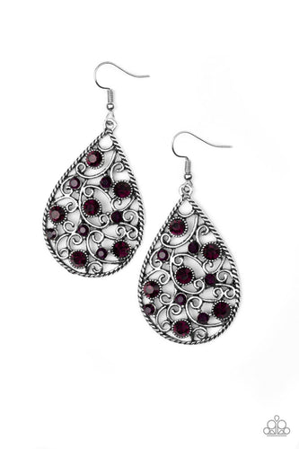 Certainly Courtier - Purple -Earrings - Barbara Towles Masterson's Store