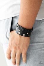 Load image into Gallery viewer, Mainstreet Motocross - Black Paparazzi Bracelet - Barbara Towles Masterson&#39;s Store
