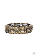 Load image into Gallery viewer, Paisley Portico - Brass Paparazzi Bracelet
