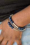 Load image into Gallery viewer, New Adventures - Blue Bracelet - Barbara Towles Masterson&#39;s Store
