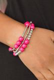 Load image into Gallery viewer, New Adventures - Pink Bracelet - Barbara Towles Masterson&#39;s Store
