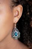 Reign Supreme - Blue Earrings - Barbara Towles Masterson's Store