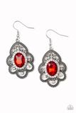 Load image into Gallery viewer, Reign Supreme - Red Earrings - Barbara Towles Masterson&#39;s Store
