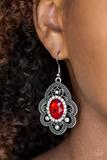 Reign Supreme - Red Earrings - Barbara Towles Masterson's Store
