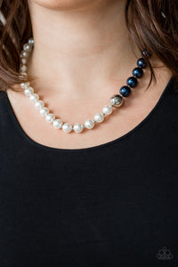 5th Avenue A-Lister - Blue Paparazzi Necklace