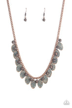 Load image into Gallery viewer, Vintage Gardens - Copper Necklace Paparazzi
