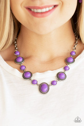 Voyager Vibes - Purple ♥ Necklace - Barbara Towles Masterson's Store