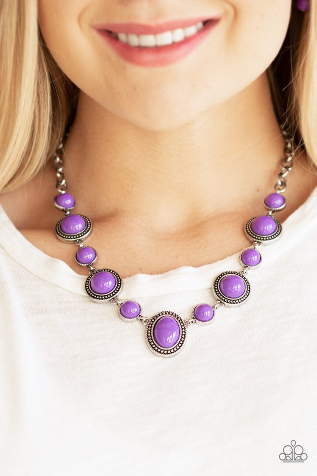 Voyager Vibes - Purple ♥ Necklace - Barbara Towles Masterson's Store
