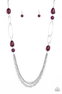 Pleasant Promenade - Purple - Barbara Towles Masterson's Store
